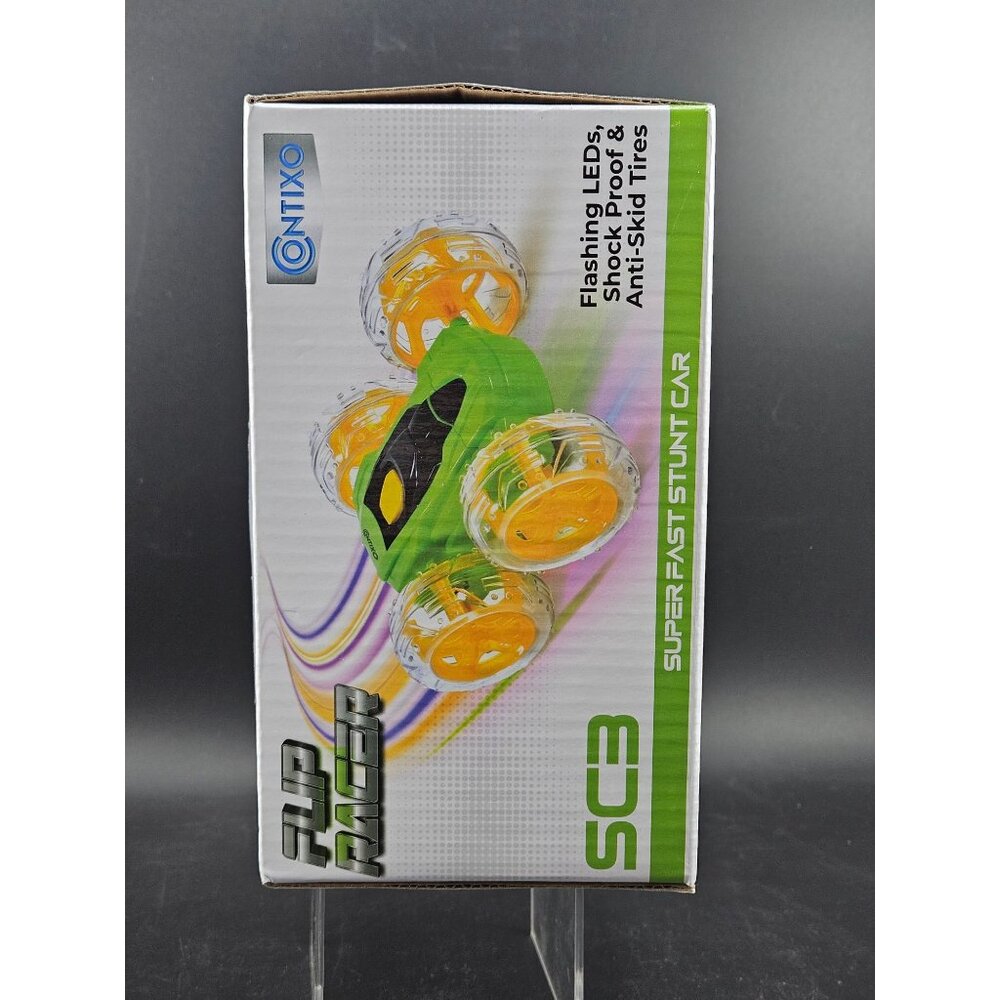 Contixo Flip Racer SC3 Remote Control Stunt Car With Flashing LEDs & Shock-Proof - Picture 2 of 5